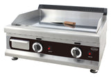 Transform Your Cooking with the Combisteel 2-Burner Chrome Plated Propane Gas Griddle - 650mm Wide LPG Countertop Fryer