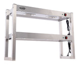 Combisteel Overshelf Halogen Heated 2 Levels 900 Flat Packed