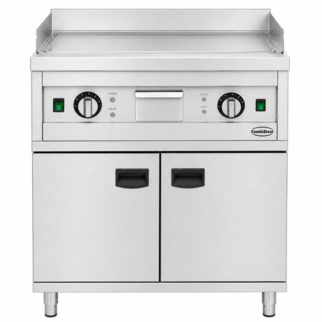 Commercial Catering Equipment - Entry 700 EL. Fry Top Chrome