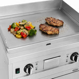 Commercial Catering Equipment - Entry 700 EL. Fry Top Chrome