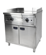 Commercial Catering Equipment - Entry 700 El. Fry Top Chrome