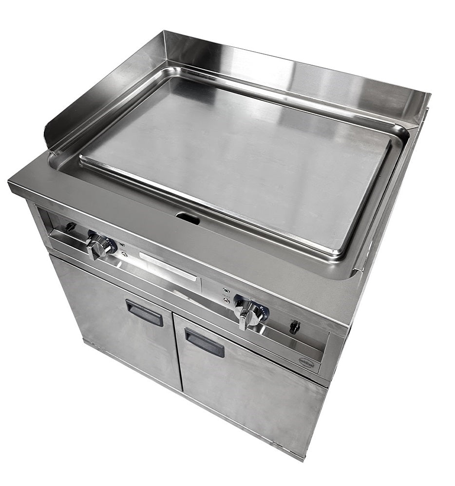 Commercial Catering Equipment - Entry 700 El. Fry Top Chrome