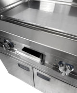 Commercial Catering Equipment - Entry 700 El. Fry Top Chrome