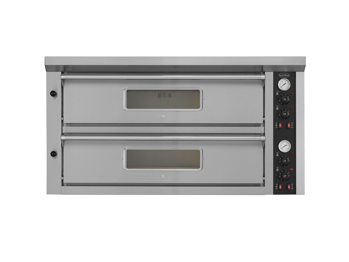 Commercial Catering Equipment - Elec. Pizza Oven Double 2 X 6