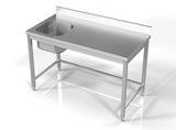Combisteel 700 Sink Unit 1 Left 1400