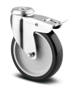 Castor Set For Clearing Trolleys 4x