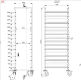 Versatile Combisteel EN 16X Clearing Trolley - Model 7819.0034