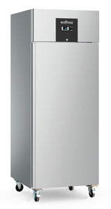 Combisteel Ecofrost Stainless Steel Upright Fridge - Spacious 600L Single Door GN 2/1 Design