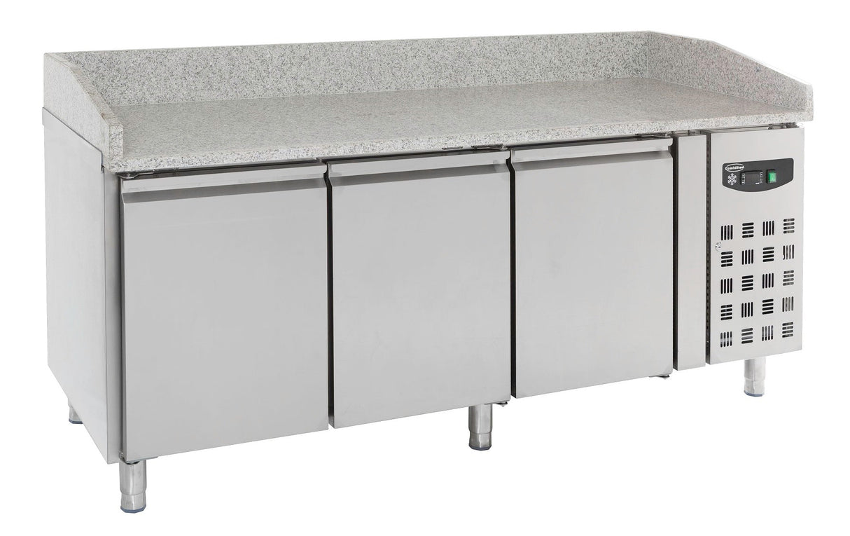 Stylish Combisteel 3-Door Pizza Counter - Model 7950.0044 for Your Restaurant