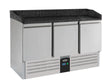 Pizza Counter 3 Doors Black Granite Worktop