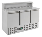 Elevate Your Catering Experience with the Combisteel Triple-Door Pizza Counter - Model 7950.0065