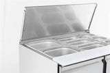 Premium 2-Door Refrigerated Saladette by Combisteel - Model 7950.0105