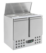 Premium 2-Door Refrigerated Saladette by Combisteel - Model 7950.0105