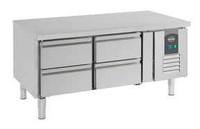 Refrigerated Counter 650 Height 4 Drawers