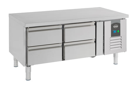 Refrigerated Counter 650 Height 4 Drawers