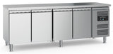 Elevate Your Kitchen with the Combisteel 4-Door Stainless Steel Counter Fridge – 553L of Premium Storage