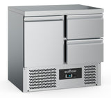 Combisteel Refrigerated Counter 1 Door/2 Drawers