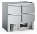 Combisteel Refrigerated Counter 4 Drawers