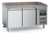 Combisteel Pizza Counter 2 Doors With Wheels