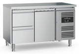 Combisteel 700 Refrigerated Counter 1 Door And 2 Drawers With Adjustable Feet