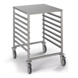 Trolley for GN trays with worktop 7 x GN 1/1 CG-711