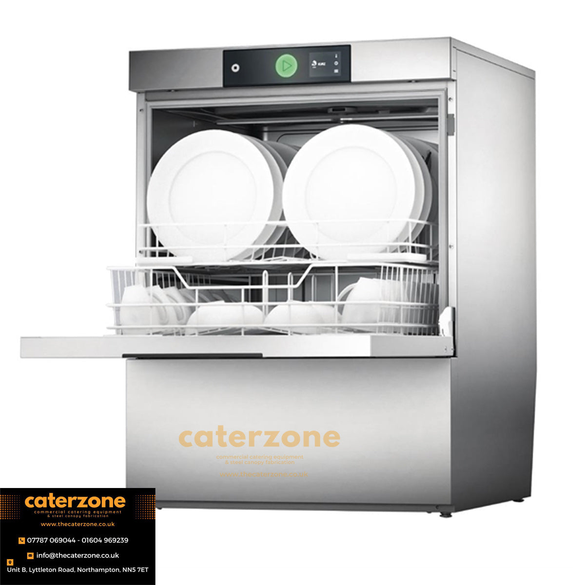 Hobard Double Basket single phase self drying Undercounter Dishwasher -REFURBISHED