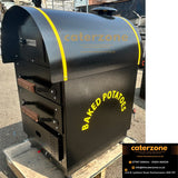 Commercial Gas Jacket Potato Oven Manual Controls - 4.9kW - 500x950x700mm - with 2 drawers-NEW