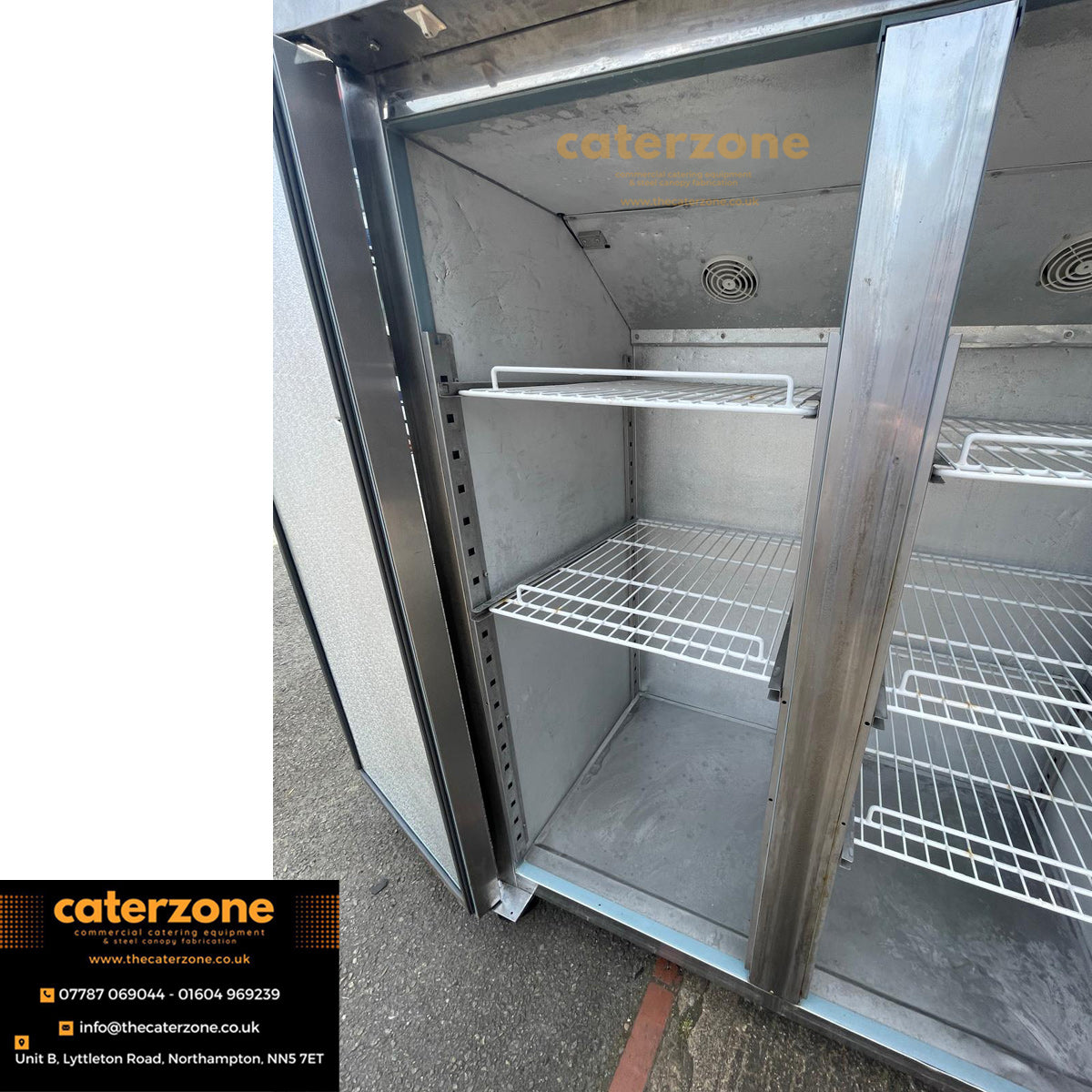 Polar G595 Two Door Upright Freezer-REFURBISHED