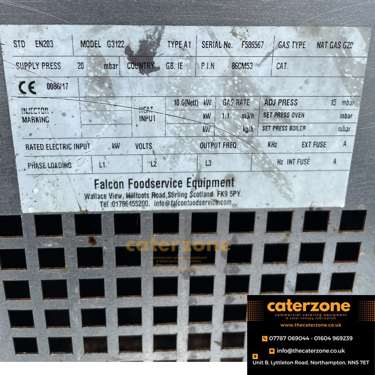 Falcon Dominator Plus 2 Burner Gas Boiling Top G3122-Refurbished