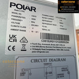 Polar C-Series Upright Freezer White 600Ltr-B GRADE