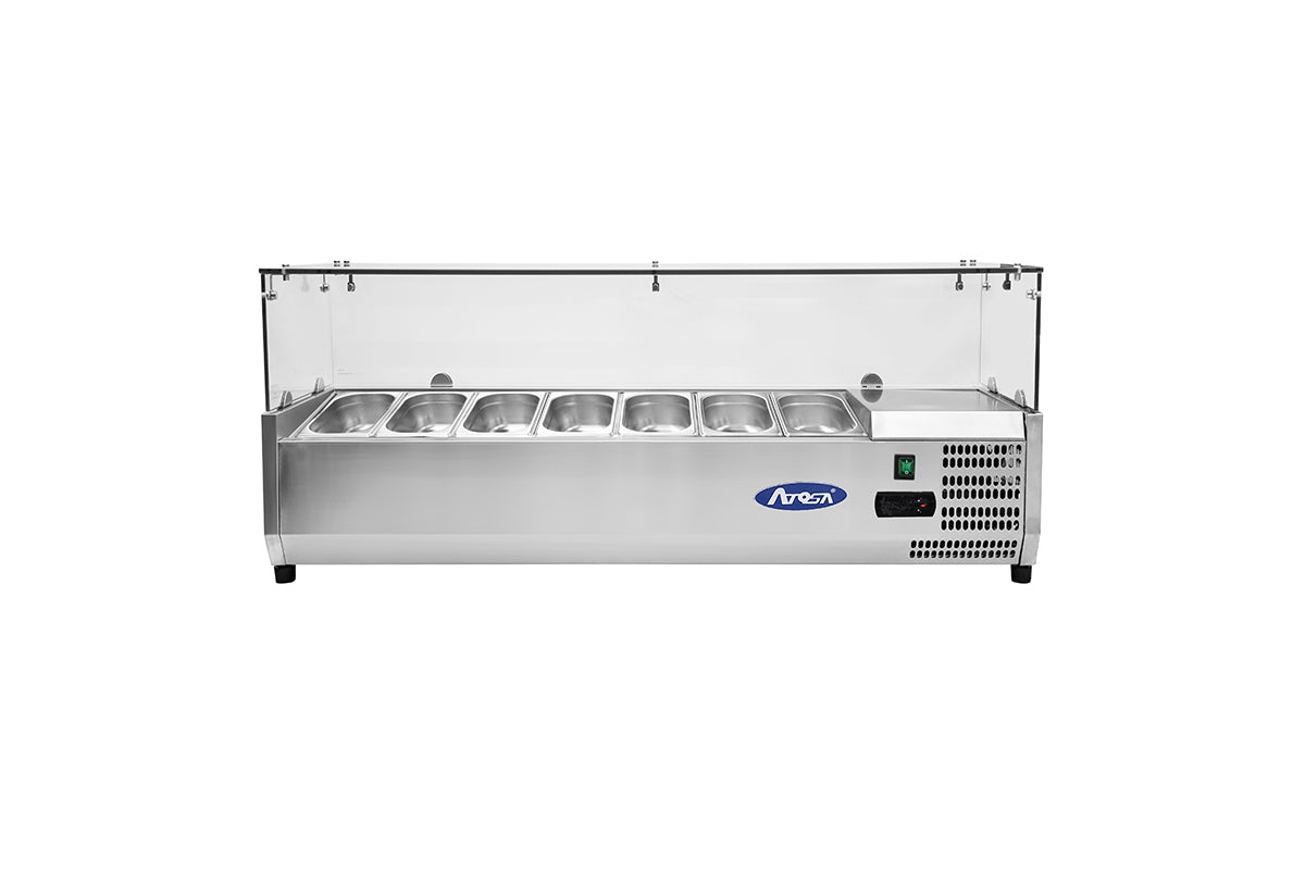 Atosa VRX1500/330 Countertop Topping Unit 7 x 1/4GN