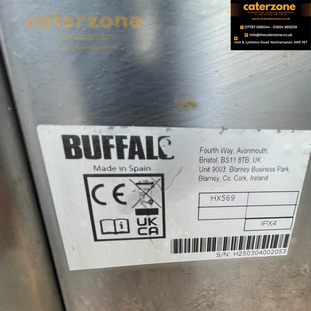 Buffalo Charcoal Oven- B GRADE