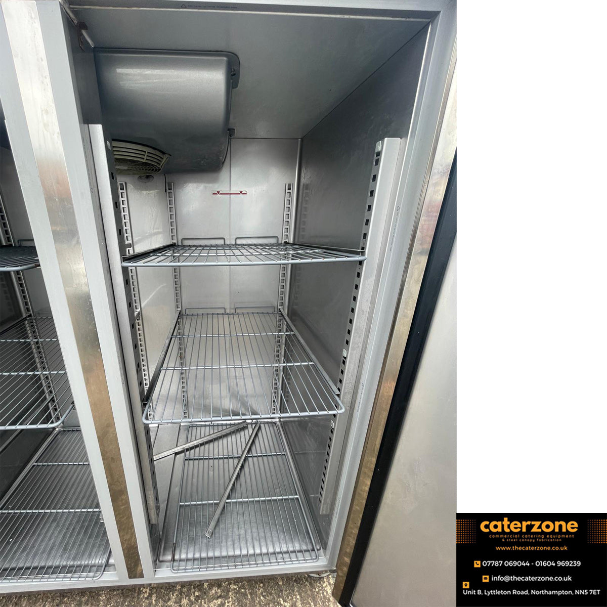 Stainless steel Electrolux Mobile Double Door Refrigerator Fridge-Refurbished