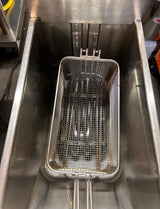 Valentine Single Tank Electric Chips Fryer 8 Litre 25x60x85cm Refurbished (Single Phase)
