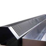 ACE 90cm Commercial LPG or NG Gas Griddle Chrome