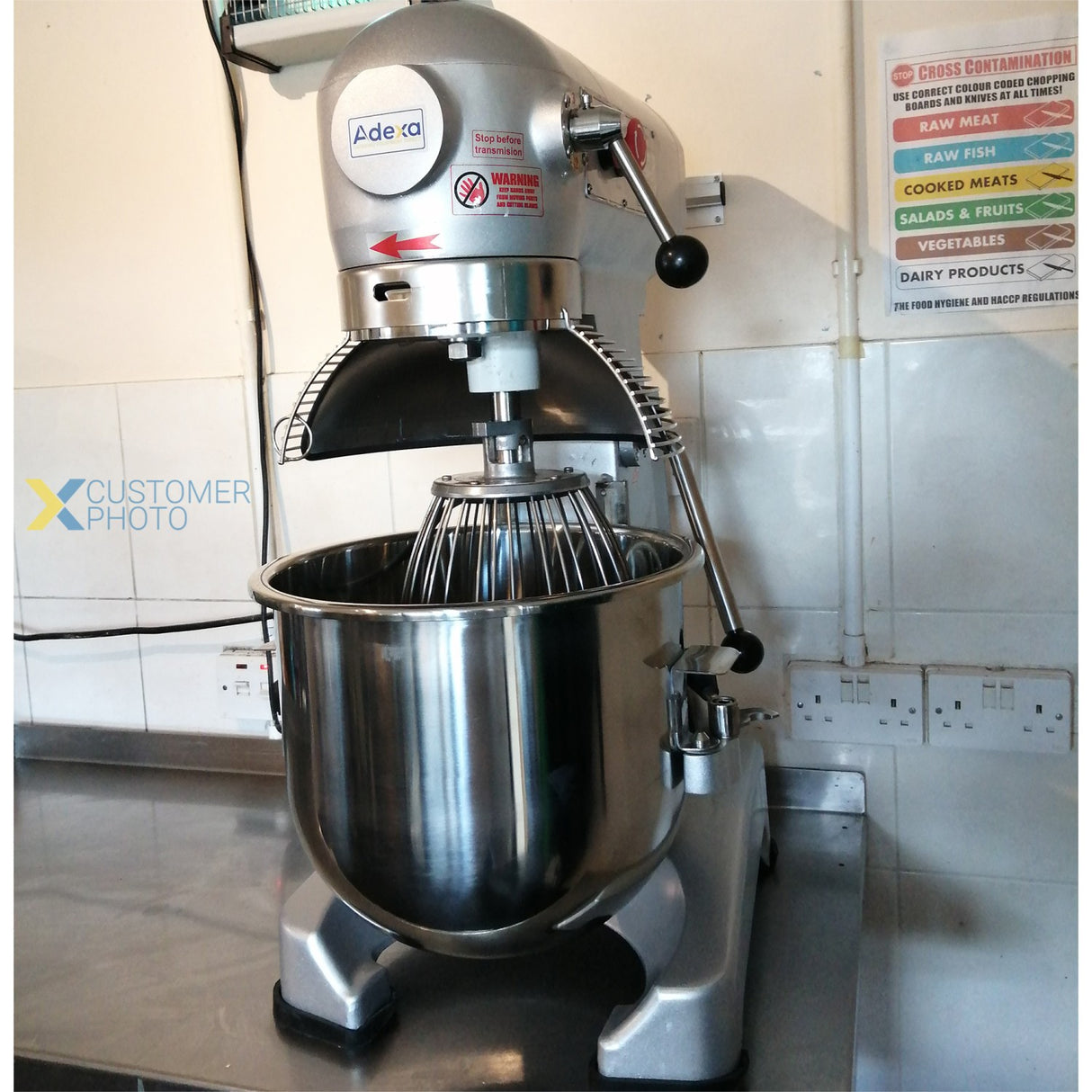 Professional Planetary Mixer 20 Litres 3 Speeds |  Adm20