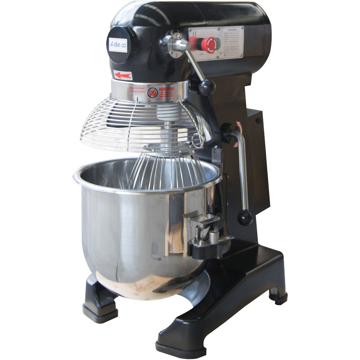 Professional Planetary Mixer 20 Litres 3 Speeds Black |  Adm20 Black