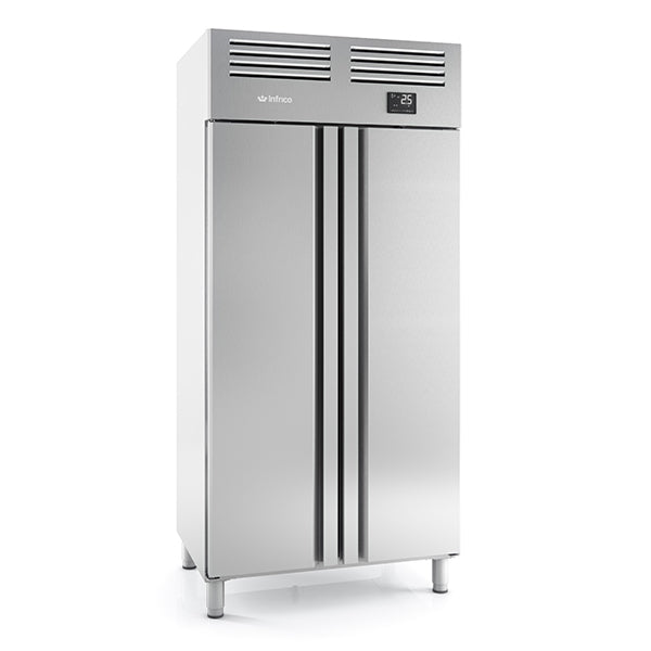 Double Door Stainless Steel 1/1 Freezer 745 L