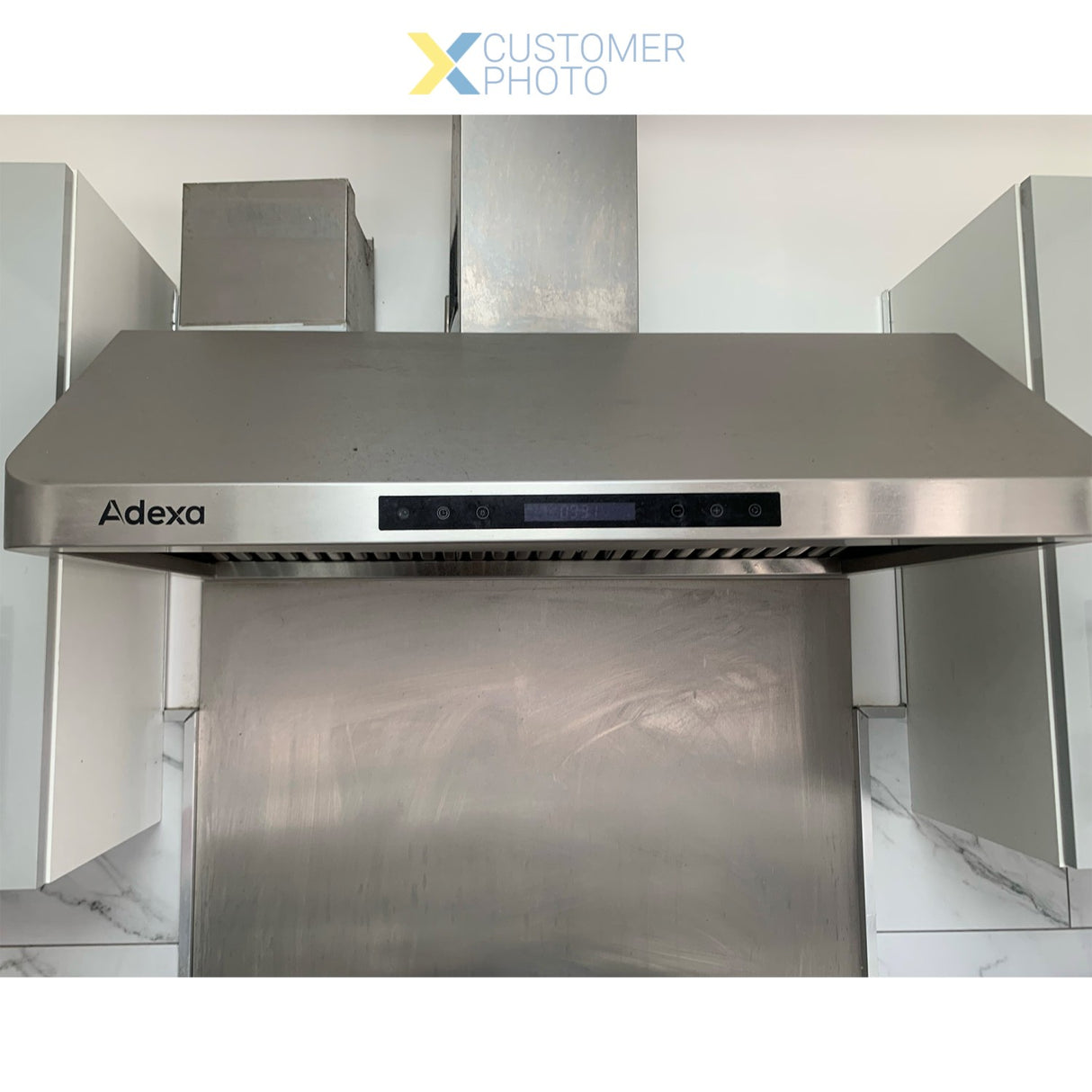 Commercial Extraction Canopy With Filter, Range Hood, Fan, Lights &Amp; Speed Control 900mm |  Ap238 Ps1536