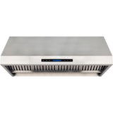 Commercial Extraction Canopy With Filter, Range Hood, Fan, Lights &Amp; Speed Control 1200mm |  Ap238 Ps8348