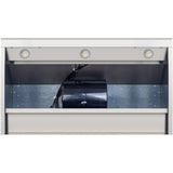 Commercial Extraction Canopy With Filter, Range Hood, Fan, Lights &Amp; Speed Control 1200mm |  Ap238 Ps8348
