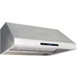 Commercial Extraction Canopy With Filter, Range Hood, Fan, Lights &Amp; Speed Control 1200mm |  Ap238 Ps8348