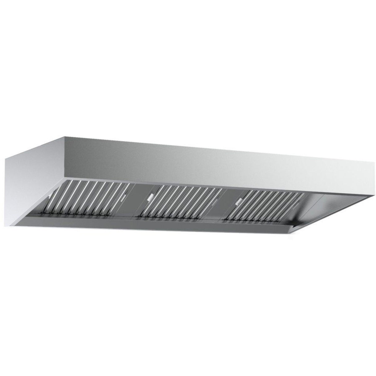 Commercial Extraction Canopy with Filter, Range Hood, Fan, Lights & 4 Speeds 1600mm |  AP238PS8763D