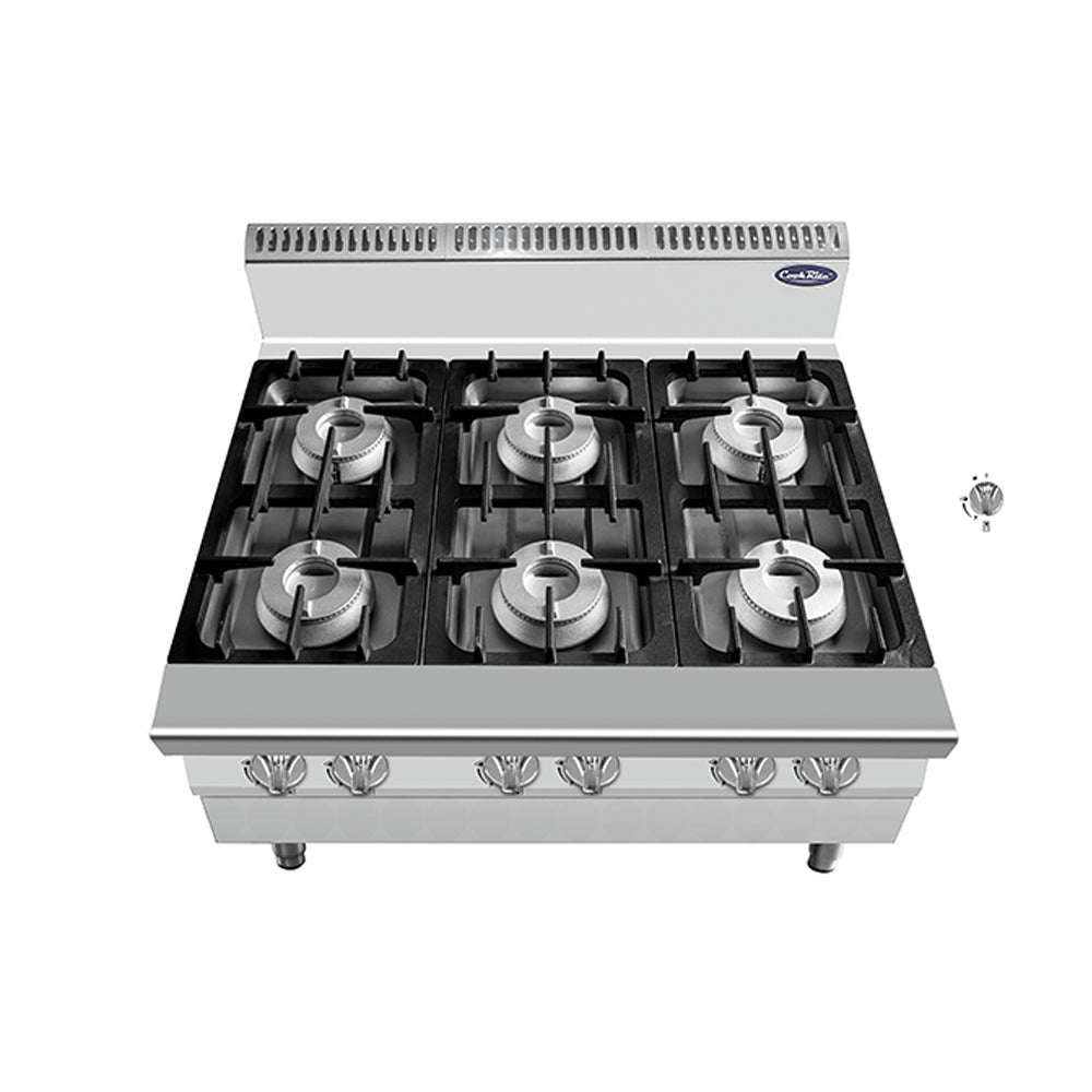 CookRite Four Burner Gas Boiling Top  AT7G6B-C-1