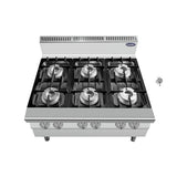 CookRite Four Burner Gas Boiling Top  AT7G6B-C-1