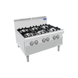 CookRite Four Burner Gas Boiling Top  AT7G6B-C-1
