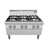 CookRite Four Burner Gas Boiling Top  AT7G6B-C-1