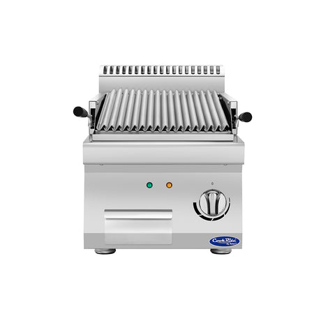 CookRite AT7E4CM-C Electric Lava Stone Grill with Handles