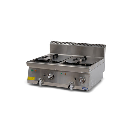 CookRite AT7E8F-C Double Tank Countertop Electric Fryer