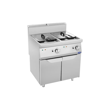 CookRite AT7E8F-F Double Tank Floorstanding Electric Fryer